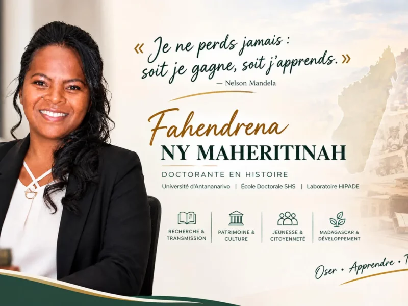 Portrait de Fahendrena NY MAHERITINAH
