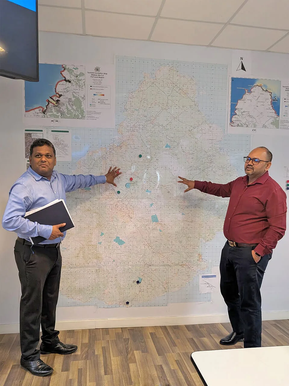 Visite du NEOC-NDRRM